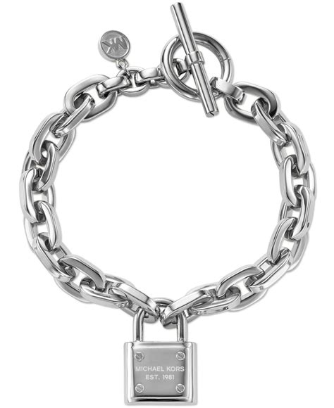 michael kors armband zilver|Women's Silver Designer Bracelets .